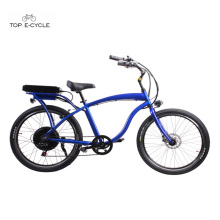 Chopper adulte vélos de croiseur de plage motorisés bon marché/ebike/vélo